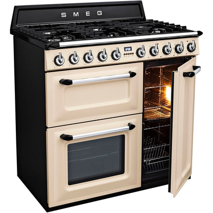 Piano de cuisson gaz SMEG TR93BL