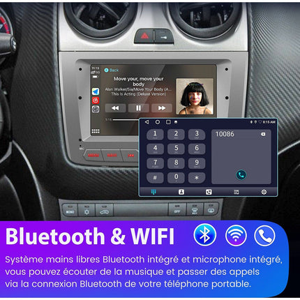 Autoradio connecté JUNSUN pour Alfa Romeo Mito 2008-19 64G Carplay