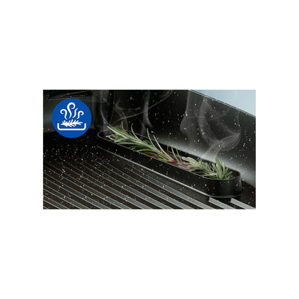 Plancha électrique PHILIPS HD6212/90 couvercle verre à poser, 50x25 cm