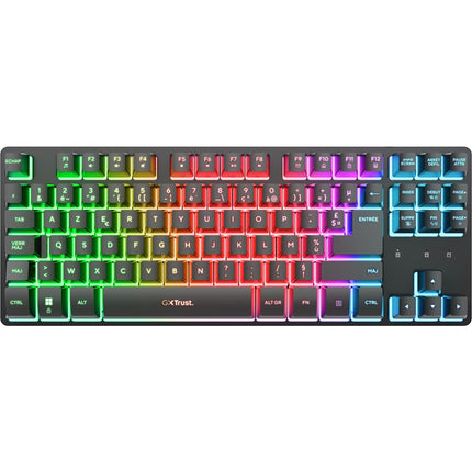 Pack clavier et souris gamer TRUST Combo TKL THADO RGB