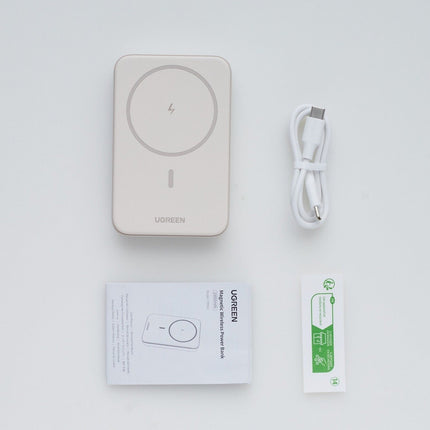 Batterie externe UGREEN MagSafe 10000mAh Crème