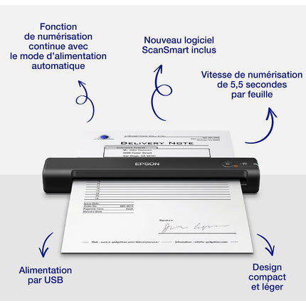 Scanner à défilement EPSON WorkForce ES-50