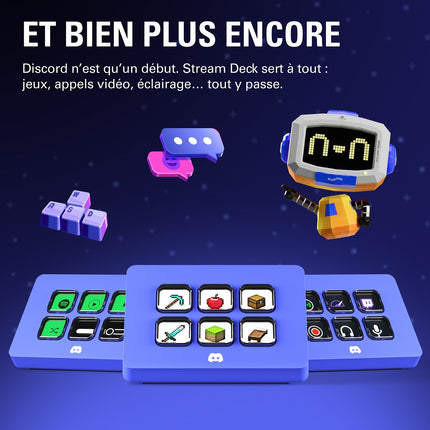Boitier de contrôle ELGATO Stream Deck DISCORD Mini