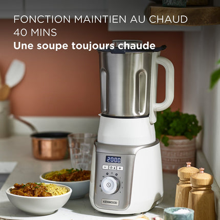 Blender chauffant KENWOOD SOUPEASY+ CBL30.009CP