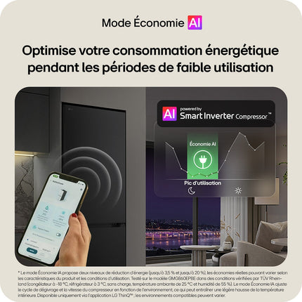 Réfrigérateur combiné LG GBBSJ11DPY