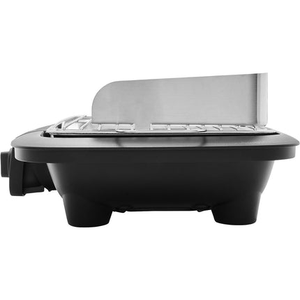 Barbecue électrique TEFAL BG90A810 Easygrill inox à poser, 37x23.5 cm
