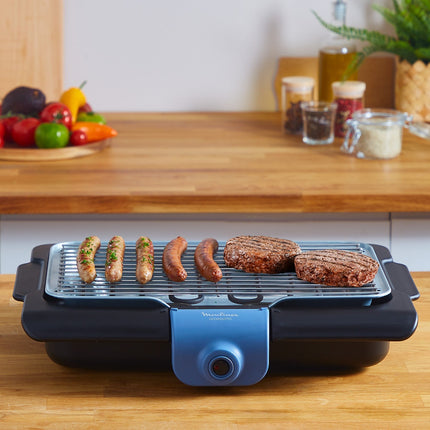 Barbecue électrique MOULINEX Accessimo Blue Salt Table BG134812