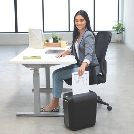 Destructeur FELLOWES MICROSHRED LX65 NOIR