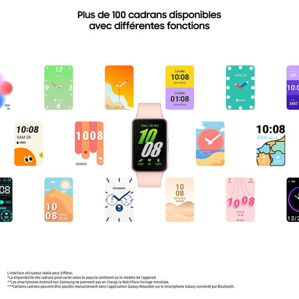 Montre santé SAMSUNG Galaxy Fit3 Rose
