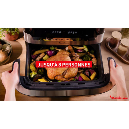 Friteuse sans huile MOULINEX Easy Fry Dual Flex EZ922DF0