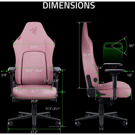 Chaise gaming RAZER Iskur V2 NewGen Quartz