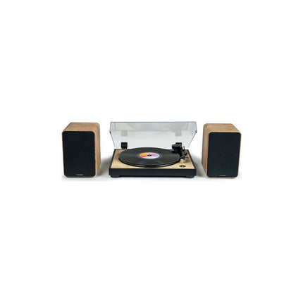 Enceinte bibliothèque THOMSON 100W Musicaux - Marron