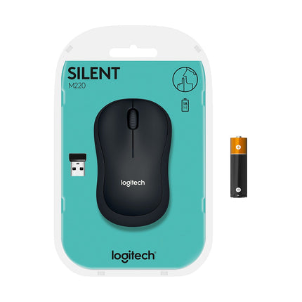 Souris sans fil LOGITECH M220 SILENT Noir
