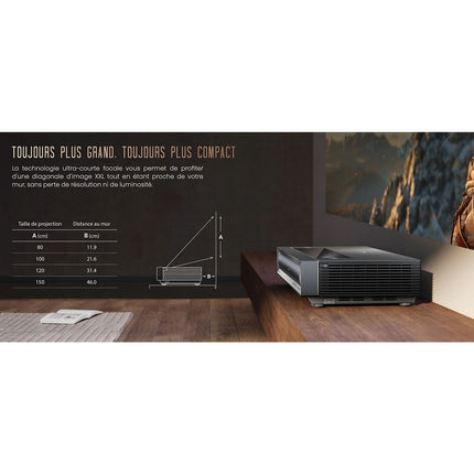 Vidéoprojecteur home cinéma HISENSE PX3-PRO