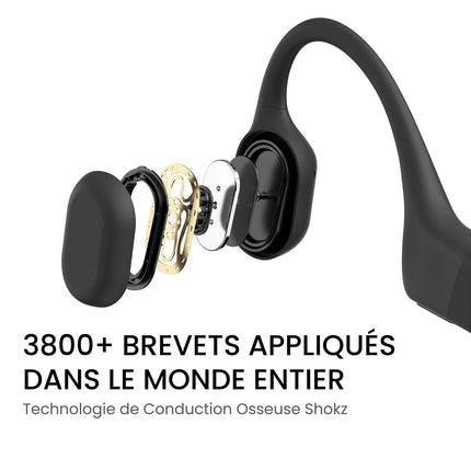 Casque SHOKZ OpenRun Mini USB-C Noir