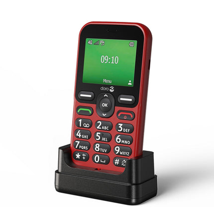 Téléphone portable DORO Leva E10 Rouge