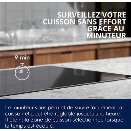 Plaque induction ELECTROLUX EIS62453 - Anti-débordement SenseBoil 4 foyers