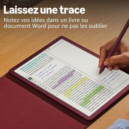 Bloc-notes numérique AMAZON Kindle Scribe Colorsoft 64go 2026 figue