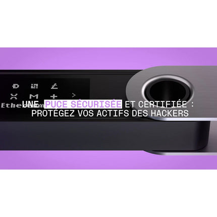 Crypto wallet LEDGER Nano S Plus Fuchsia Cendré