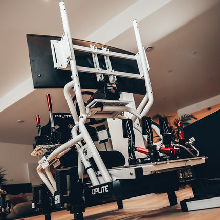 Siège de simulation OPLITE R8 FURY Blanc