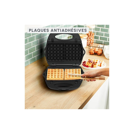 Gaufrier MOULINEX breaktime +3 plaques SJ611810