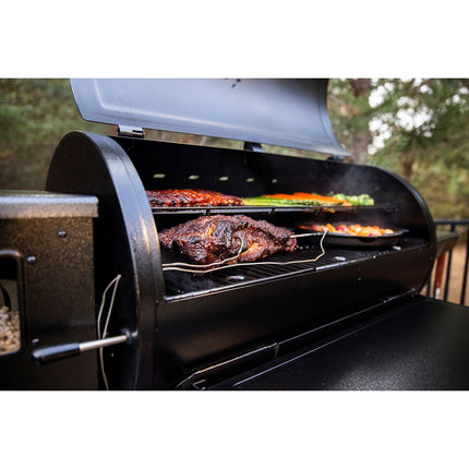 Barbecue pellet PITBOSS Navigator 1150, sur chariot, de 85 à 260 °C, surface de cuisson 90 x 50 cm