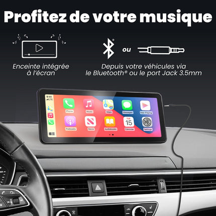 Fixation TNB Ecran sans fil CarPlay & Android Noir