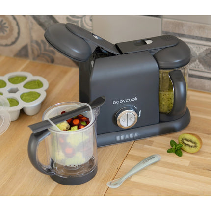 Mixeur Cuiseur Bébé BEABA Babycook duo white/silver