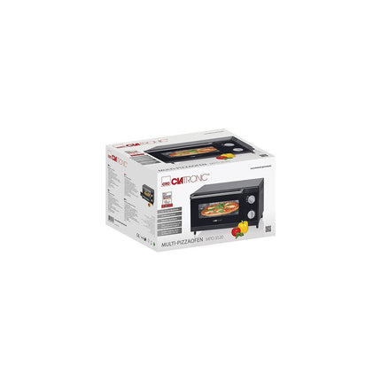 Four à pizza électrique CLATRONIC MPO3520-noir