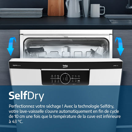 Lave vaisselle 60 cm BEKO BDFN26453G