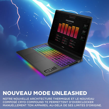 PC Gamer HP Omen 16" WQXGA 240Hz Intel Core Ultra 7 255HX Nvidia GeForce RTX 5070 Ti 32 Go RAM DDR5 SSD 1 To