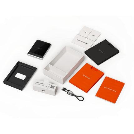 Crypto wallet LEDGER Flex Recovery key Orange