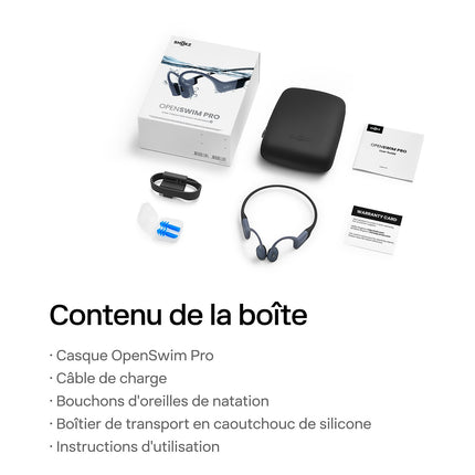 Casque SHOKZ OpenSwim Pro