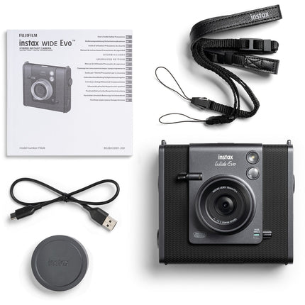 Appareil photo Instantané FUJIFILM INSTAX WIDE EVO BLACK