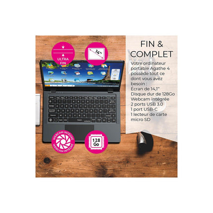 Ordinateur portable ORDISSIMO Agathe 4