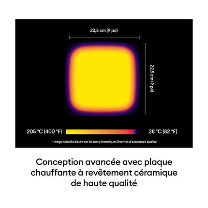 Presse à chaud CRICUT EasyPress 9x9 Taupe
