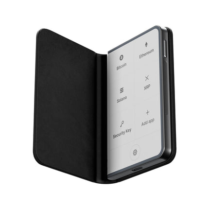 Crypto wallet LEDGER Stax Recovery key Noir