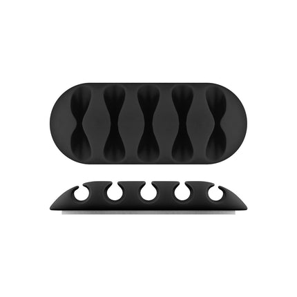 Serre-câble GOOBAY Cable Guide (Kit) Noir x5
