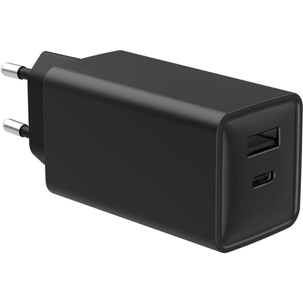 Chargeur ordinateur portable ESSENTIELB PC USB-A + USB-C 65W + cable USB-C 2M N