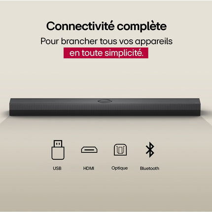 Barre de son LG S70TY 2026
