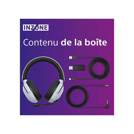 Casque gamer SONY H5 Blanc