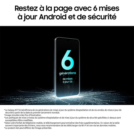 Smartphone SAMSUNG Galaxy A17 128Go 5G