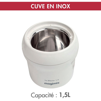 Sorbetière MAGIMIX GLACIER 1.5L 11667