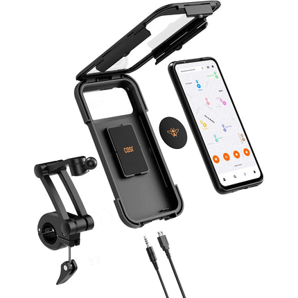 Support smartphone CASR support étanche guidon mobile