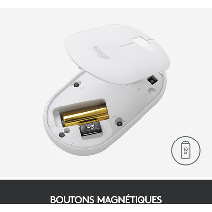 Souris sans fil LOGITECH Pebble M350 Wireless Graphite