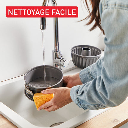Moule à cake TEFAL 2 moules Delice Black Airfryer