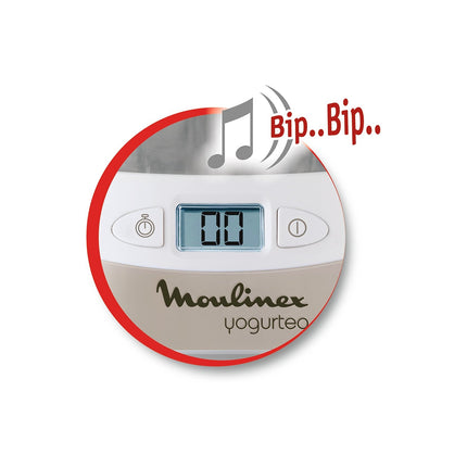 Yaourtière MOULINEX Yogurteo 7 pots Silver premium YG231E32