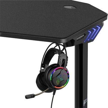 Bureau gamer SPIRIT OF GAMER HEADQUARTER 400 - RGB - Grande tail