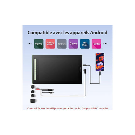 Tablette graphique XPPEN Artist 16 2e Génération Vert