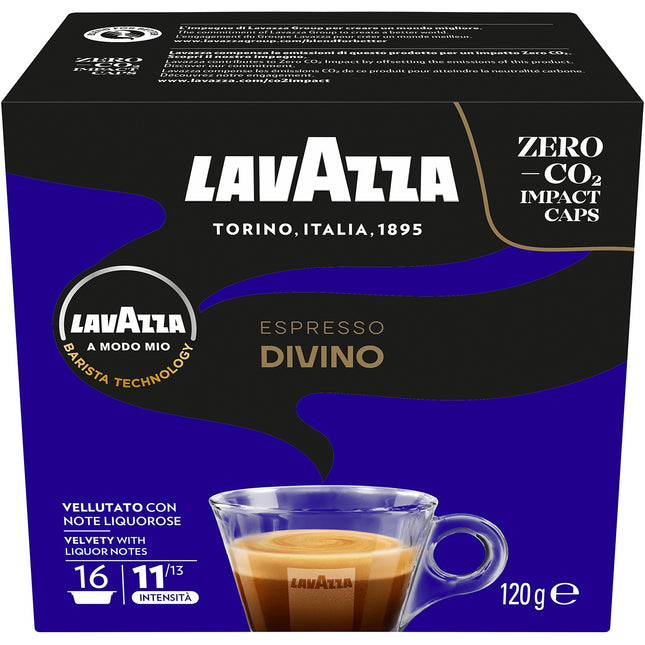 Capsules LAVAZZA A MODO MIO Espresso Divino x16